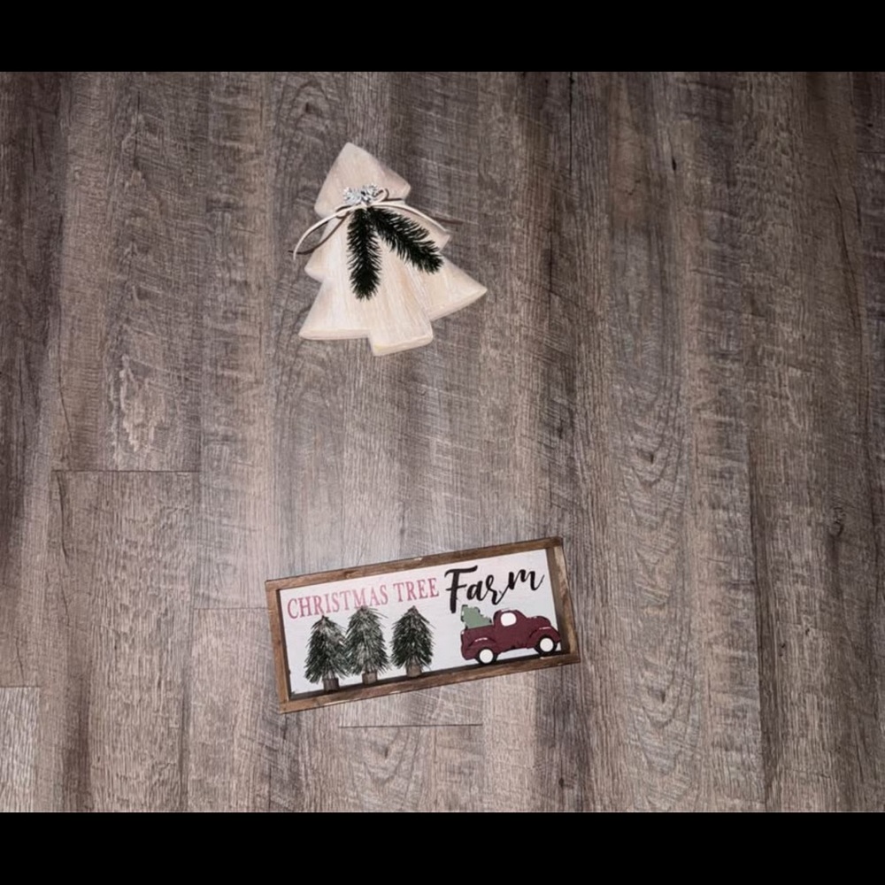 Christmas Tree Farm Holiday Decor Sign